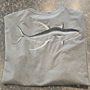 Vineyard Vines Charcoal Shark Tee